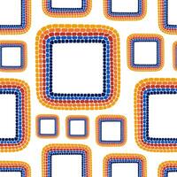 Checkered mosaic colorful background. Abstract pattern. Isolated on white background. Frames with empty space. vector
