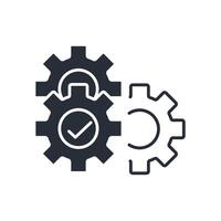 Problem Solving icon. .Editable stroke.linear style sign for use web design,logo.Symbol illustration. vector