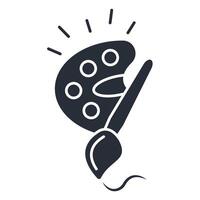 art icon. .Editable stroke.linear style sign for use web design,logo.Symbol illustration. vector
