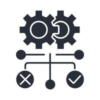 testing icon. .Editable stroke.linear style sign for use web design,logo.Symbol illustration. vector