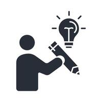 creative icon. .Editable stroke.linear style sign for use web design,logo.Symbol illustration. vector