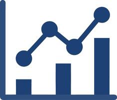 Business Growth Chart Data Analysis, Progress, Statistics, Metrics, Trends vector
