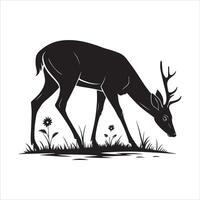 Versatile Deer Silhouette Illustrations in EPS 10 vector