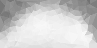 An abstract geometric composition with gray and white triangular patterns, transitioning smoothly for a soft and elegant visual effect, exuding warmth and sophistication. vector