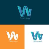 VN NV initial based alphabet minimal elegant monogram icon logo vector