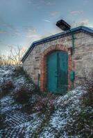 Remains of historic 19th century fortress of Magdeburg photo