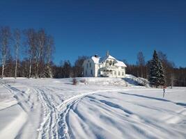 Kung Chulalongkorns Meditation Center king Chulalongkorns meditation center, a historical building in the Swedish town of Bispgarden photo