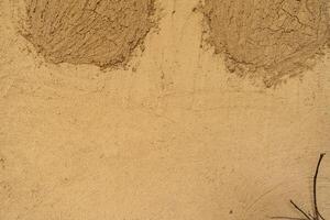 Abstract clay wall grunge texture background interior decoration mud wall texture Sandstone texture Natural background. photo
