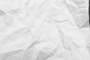 White Paper Texture background. Crumpled white paper abstract shape background with space paper recycle for text photo