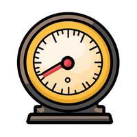 Cartoon Pressure Icon Without Shadow EPS File vector