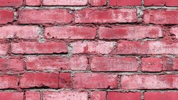 pink brick wall. The background is made of a stone wall. seamless pattern photo