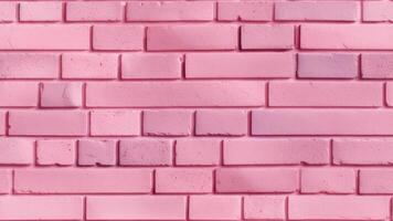 pink brick wall. The background is made of a stone wall. seamless pattern photo