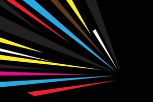 Abstract Background of Blast Explosion Transition Speed, Comic zoom lines template background vector