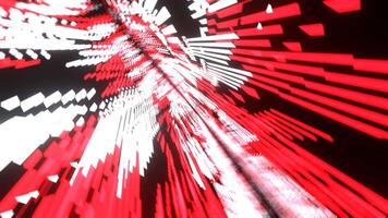 Red and White Dramatic Dynamic Abstract Background Vj Loop I 4K video