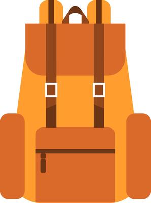 Backpack featuring adjustable straps, multiple compartments, and a durable design, perfect for carrying essentials during outdoor adventures and travel