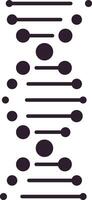 Dna structures forming intricate patterns with lines and circles interconnected, representing the concepts of genetic code, genome research, and biological inheritance vector