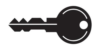 Key Icon Simple Graphic for DIY and Creative Projects vector