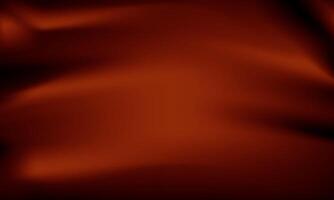 Abstract wavy liquid soft background. Gradient mesh. Dark orange saturated vivid color blend. vector