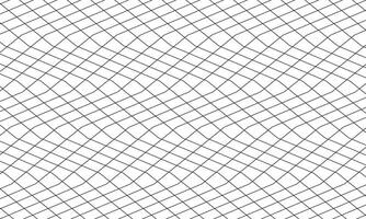 Wavy grid line Background vector