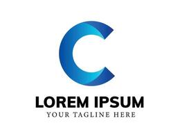 Logo Design Template Element Usable for Business and Branding logos. Elegant alphabet C letters font logo. Simple Arrow Up Logo Image. vector
