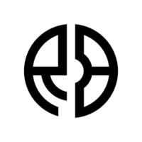 Modern letter RB logo symbol. suitable for business symbols. vector
