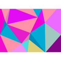 A colorful abstract background with triangles png