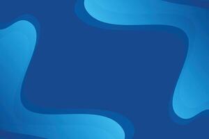 fluid wave gradient blue background vector