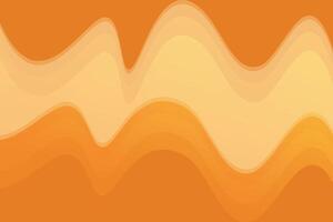 abstract gradient yellow fluid wave background vector