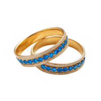 Beautiful diamond bangles on transparent background png