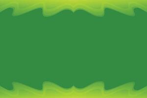 fluid wavy green gradient background vector