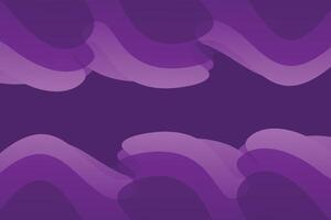 abstract purple fluid wave background vector