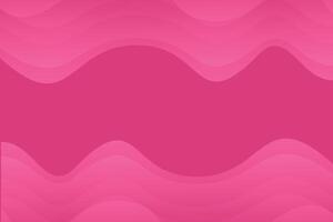 gradient pink fluid wave background vector