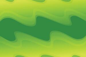 abstract gradient green fluid background vector