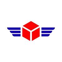 Secure Shipping Box Logo vector