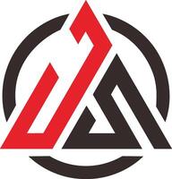JS Logo design vector