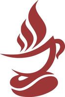 cafe logo design vector