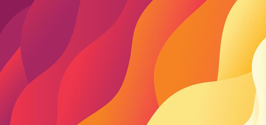 Burning fire flames. Abstract wavy background. Modern pattern. illustration