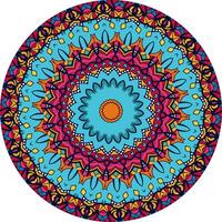 Dynamic Mandala Design Inspired by Nature and Geometric Harmony vector