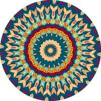 Intricate Mandala Perfect for Coloring Activities and Meditation Spaces vector