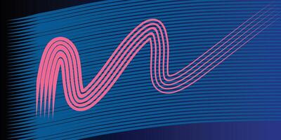 Line curve abstract background. illustration, suitable for , brochures, booklet, leaflet, presentation pages, flyer. vector