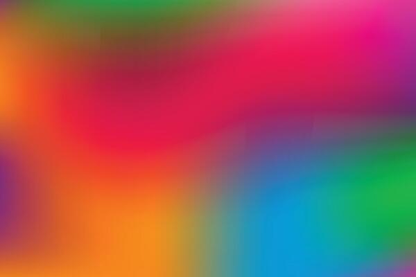 Multicolor blurred gradient background
