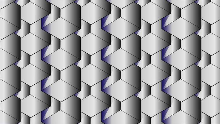 a seamless pattern of silver and blue squares