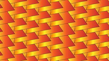 a red and orange pattern with a diagonal design vector