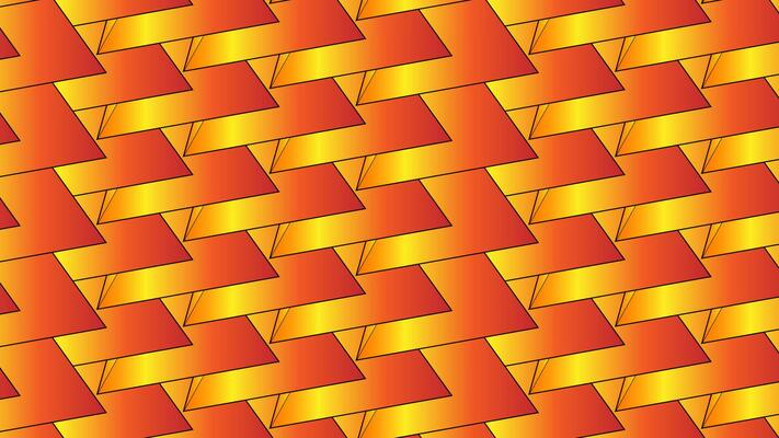 a red and orange pattern with a diagonal design