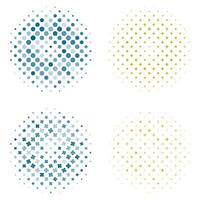 Vibrant Halftone Background Design for Abstract Pattern in Creativity vector