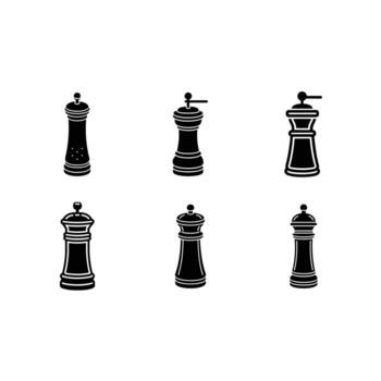 Pepper Grinder Icon - Graphic Design for Digital Projects vector