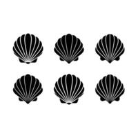 Seashell Icon Graphic Design File for Digital Use vector
