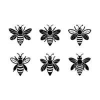 Worker Bee Icon Design for Graphic Projects vector