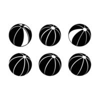 Beach Ball Icon - Graphic Design File vector