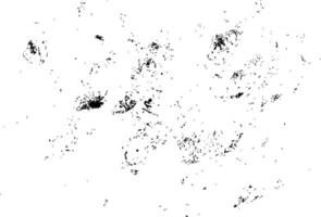 Old dirty grunge black ink or paint vintage scratch texture. Old worn worn background for design effects vector